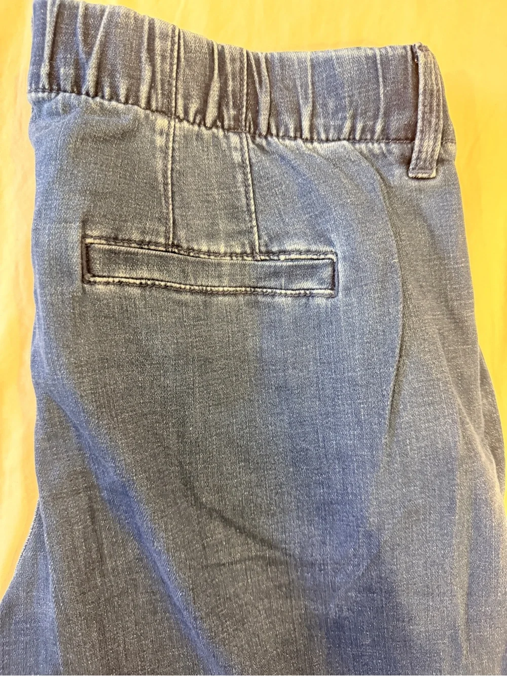 American Eagle long denim shorts